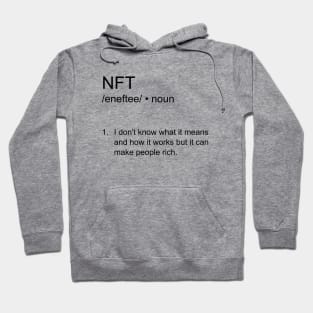 NFT funny definition Hoodie